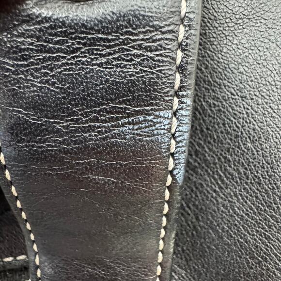 COACH Vintage 1415 Soho Black Leather Crossbody Shoulder Bag Hobo - Picture 14 of 15